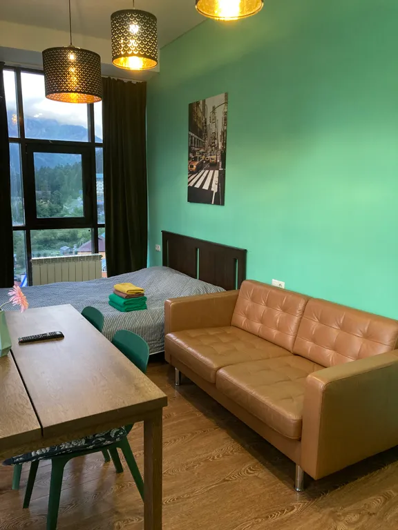 Апартаменты в самом центре Домбая в 2 минутах от канатной дороги