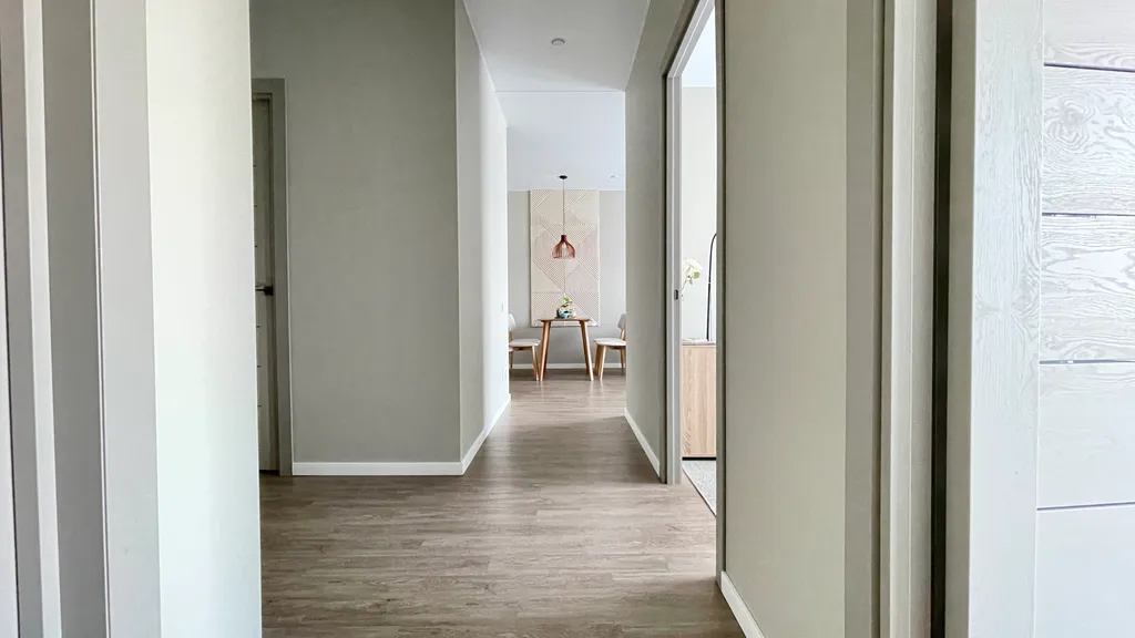 Квартира с видом на речной берег