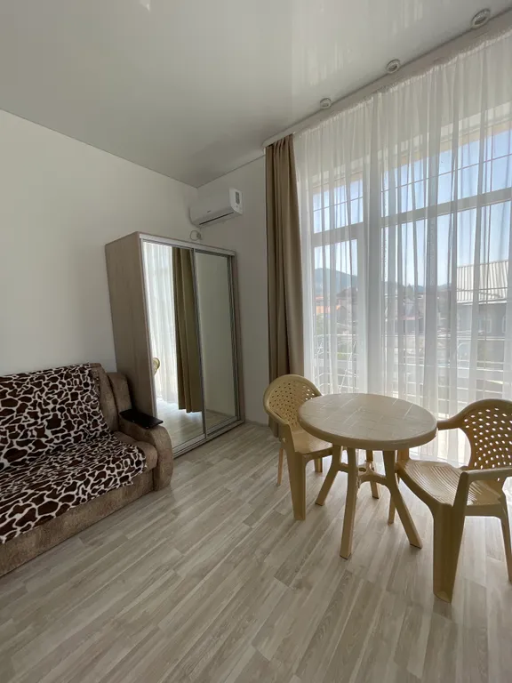 Четырёхместный номер люкс с балконом С видом на город и горы