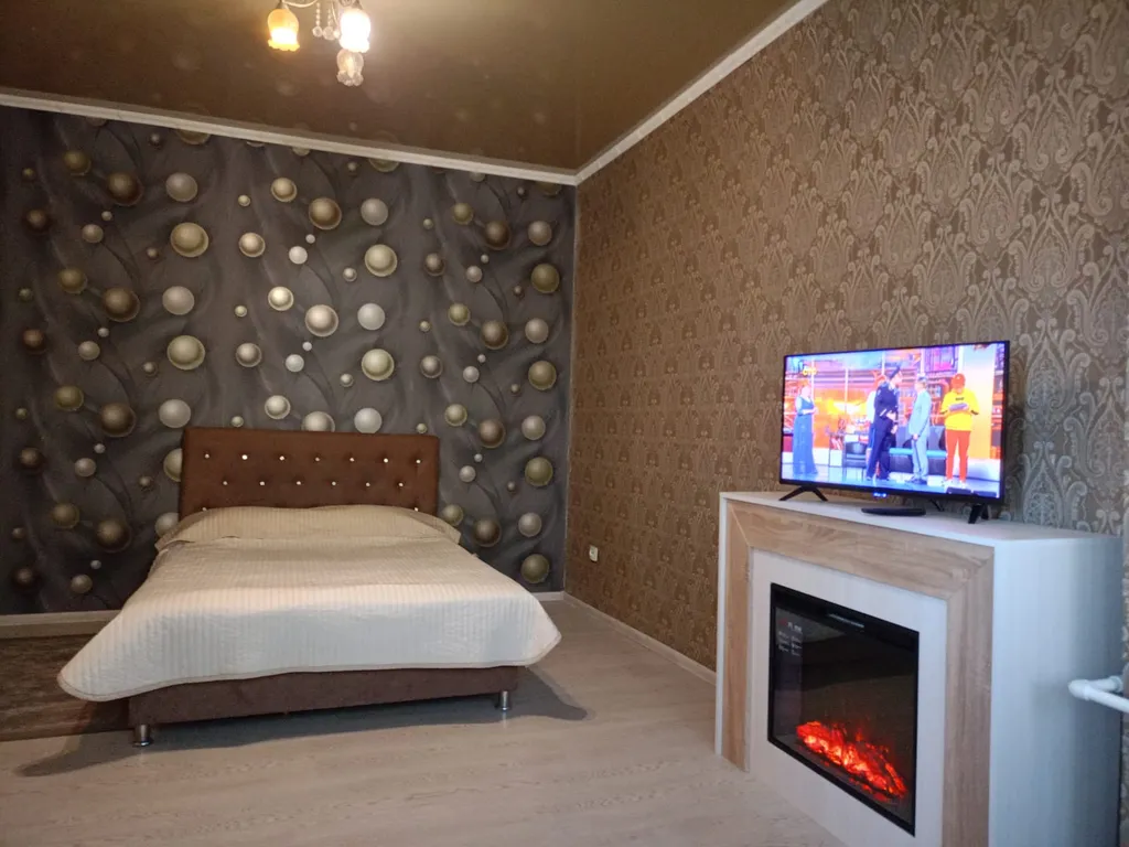 Квартира Уютная однокомнатная квартирка с камином — аренда посуточно в Мариуполь