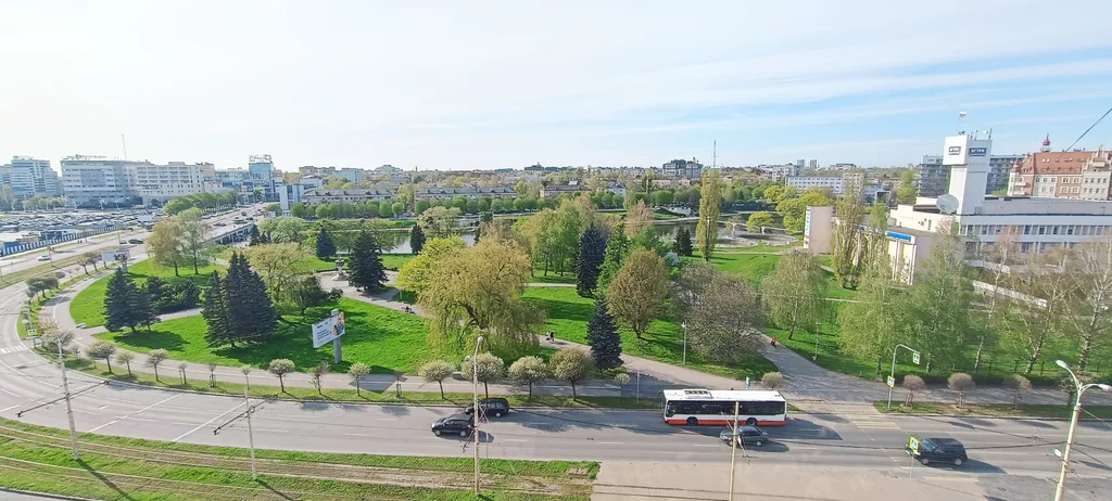 Центр! 9 этаж, вид на озеро и остров Канта!