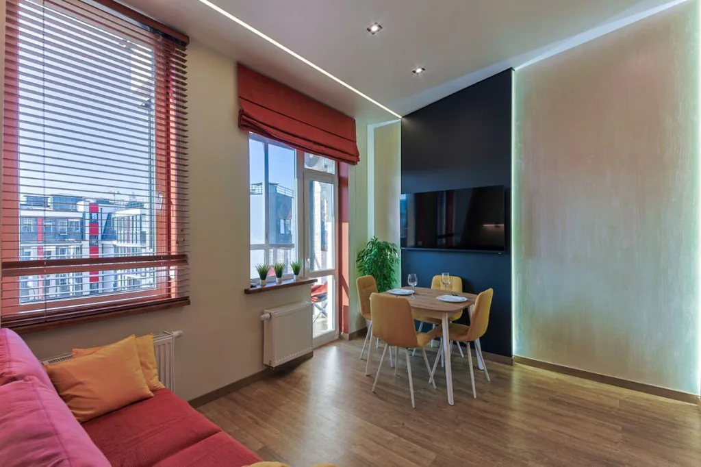 Квартира Квартира Дизайнерская двухуровневая студия — Пушкин