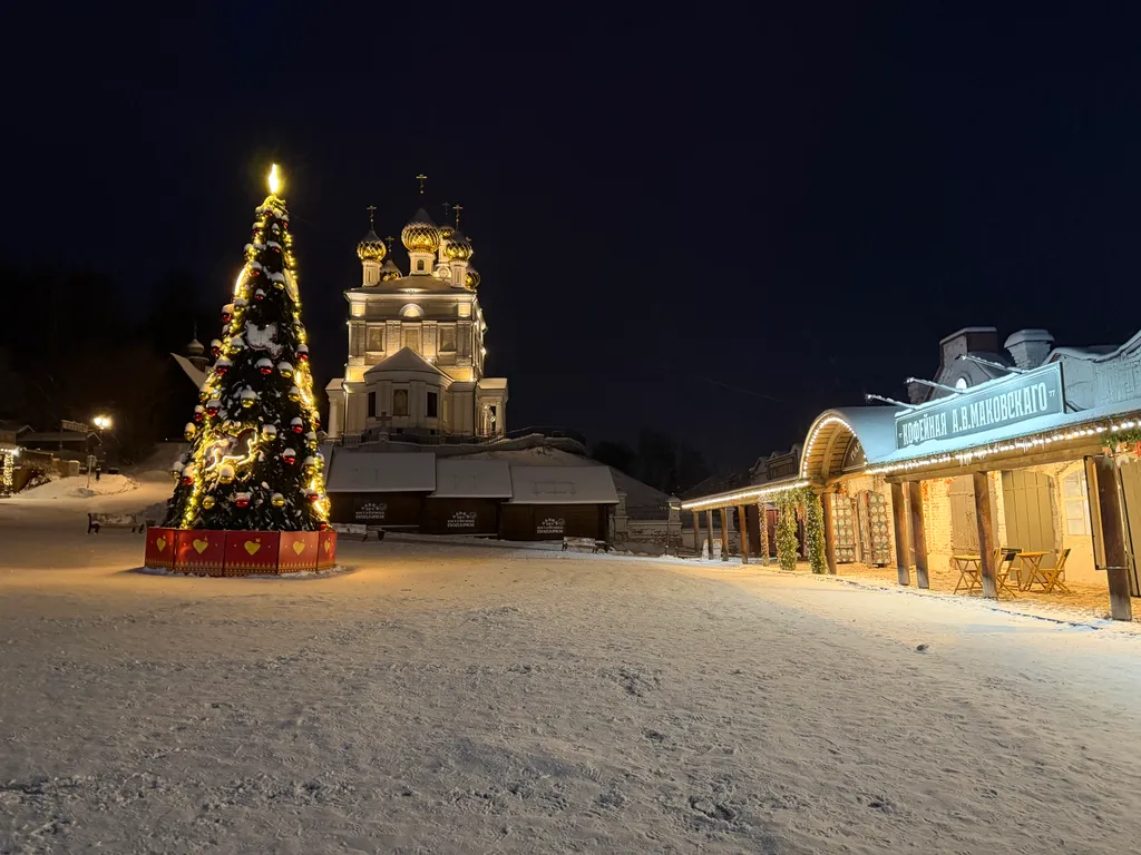 Апартаменты “Обитель Плёсъ” в стиле русской избы