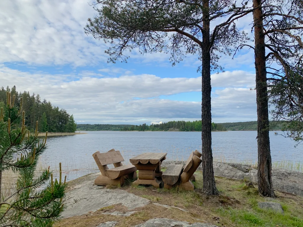 Уютный домик Ихоярви на берегу Ладожского озера, дом №2