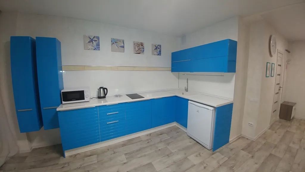 Светлая и просторная квартира-студия в центре города