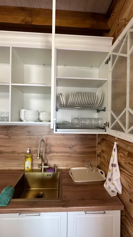 Дом из бруса со всеми удобствами и с парилкой