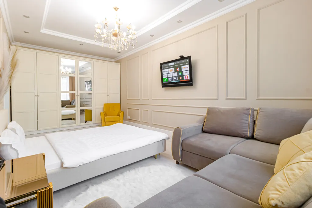 Апартаменты Promenad 52-18, ЭКСПО, Mega Silky Way