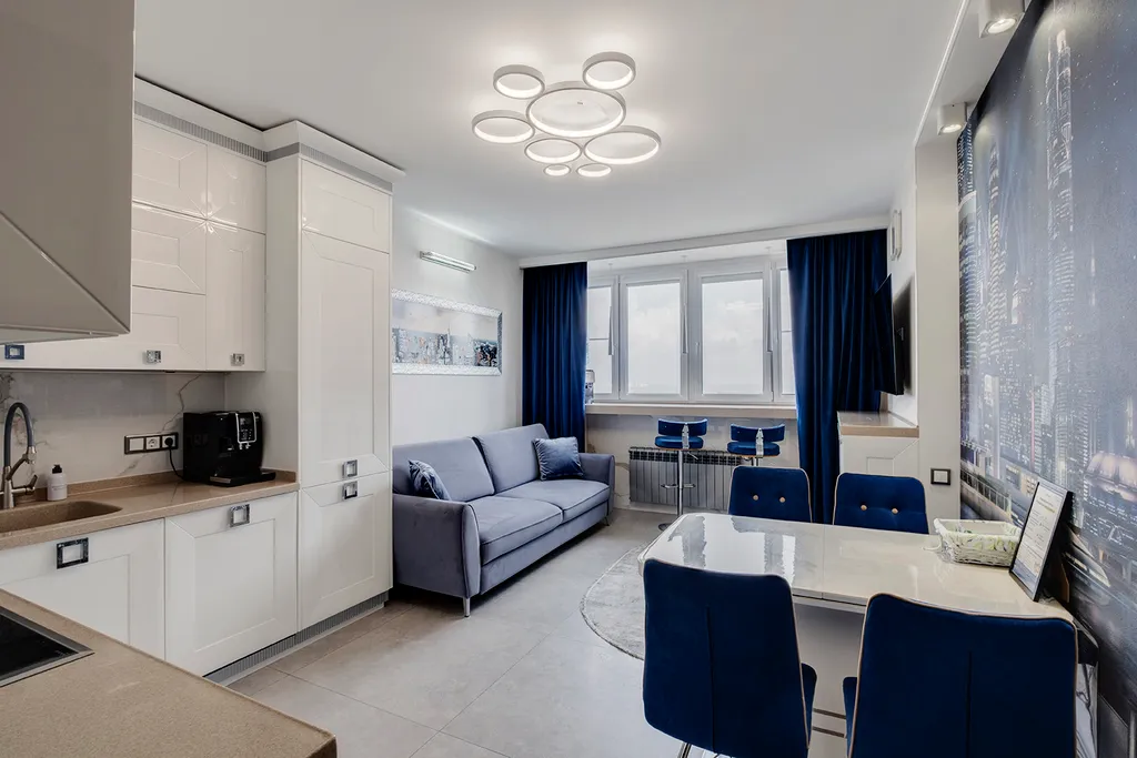 Функциональная квартира с видом на город