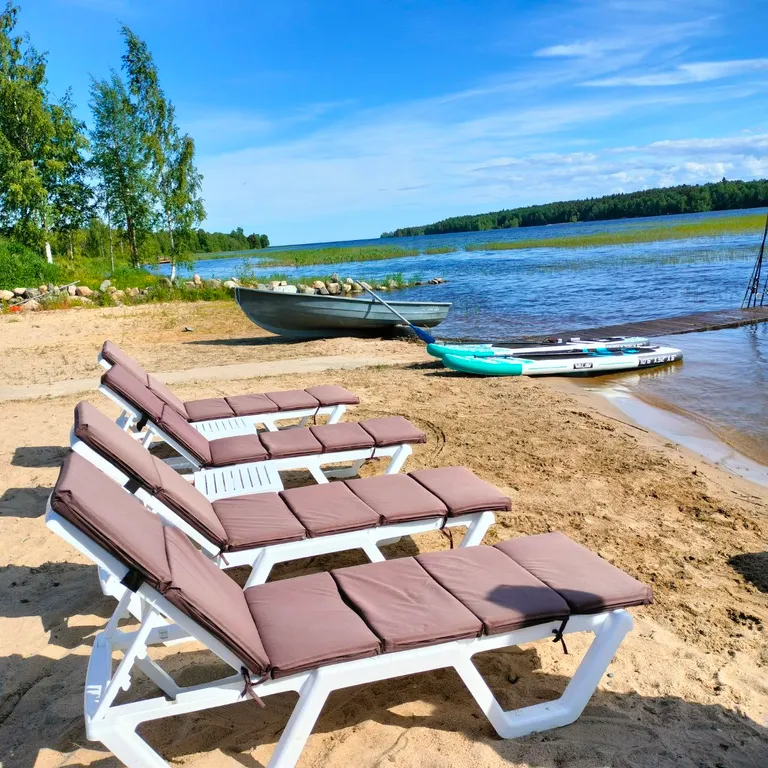 Дом в Карелии на берегу Онежского озера
