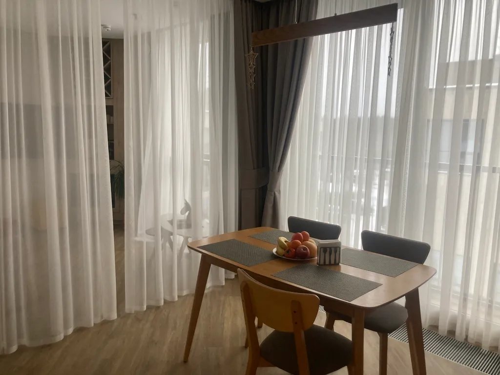 Апартаменты Охтапартлюкс с сауной и камином с 2-мя спальнями