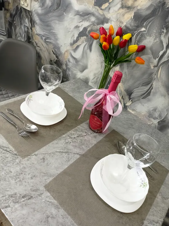 Уютная квартира возле федеральной трассы, в новостройке, с горячей водой