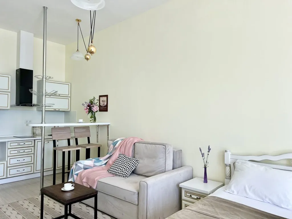 Уютная студия на берегу моря