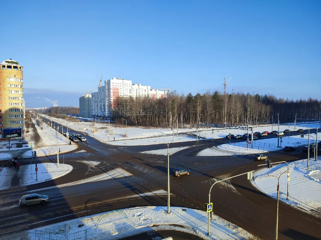 Просторная двушка с полукруглой комнатой