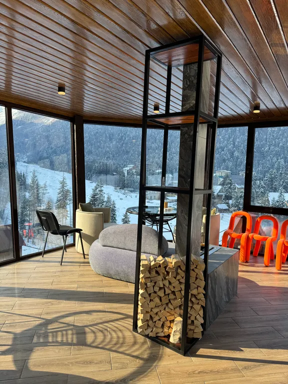 Апартамент с видом на горы в отеле Таукель