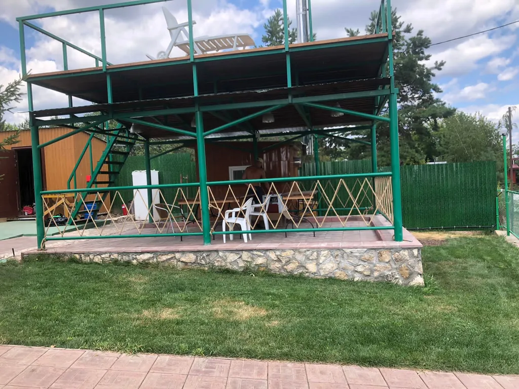 База отдыха на острове Проран в черте города Самара