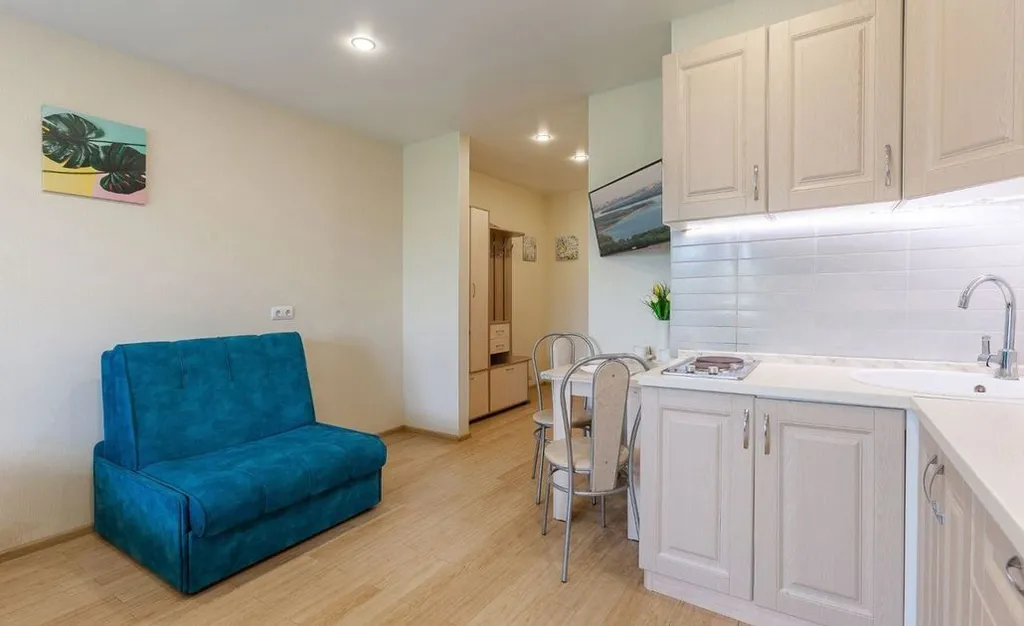 Апартаменты Квартиркаплаза семейный варианту Самарских терм, проектор