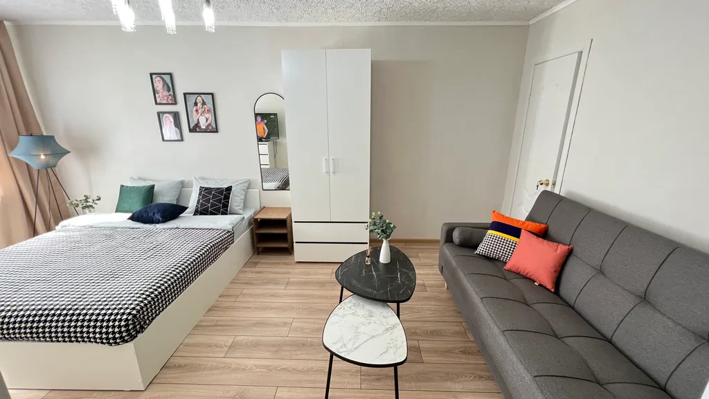 Уютная квартира в центре рядом с ТЦ Аура