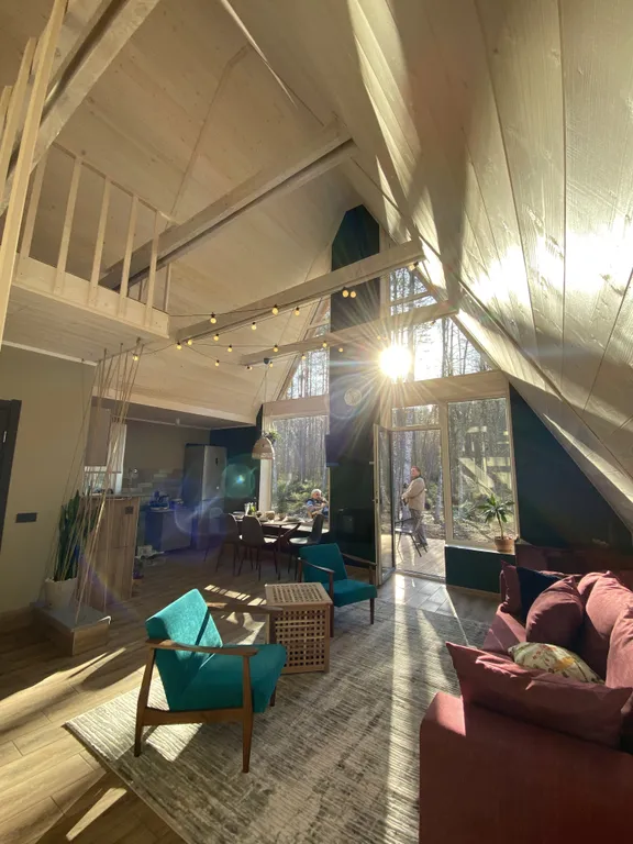 Коттедж Дом с террасой и видом на лес — Коробицыно