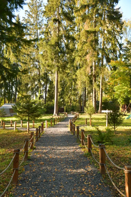 Дом на семью или компанию в лесу у большой воды