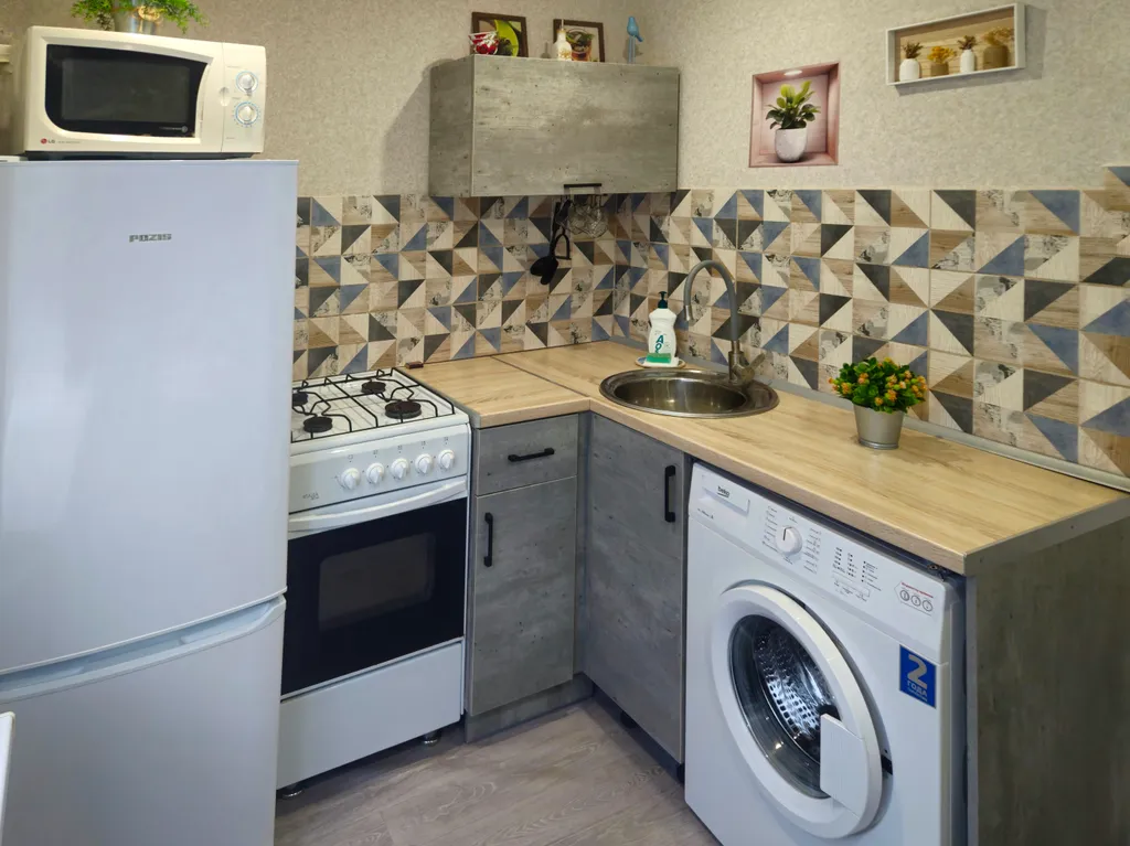 Однокомнатная квартира, 4 спальных места