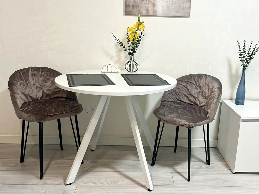 Квартира Квартира Студия с парковочным местом у аэропорта и ЭкспоФорума — Шушары