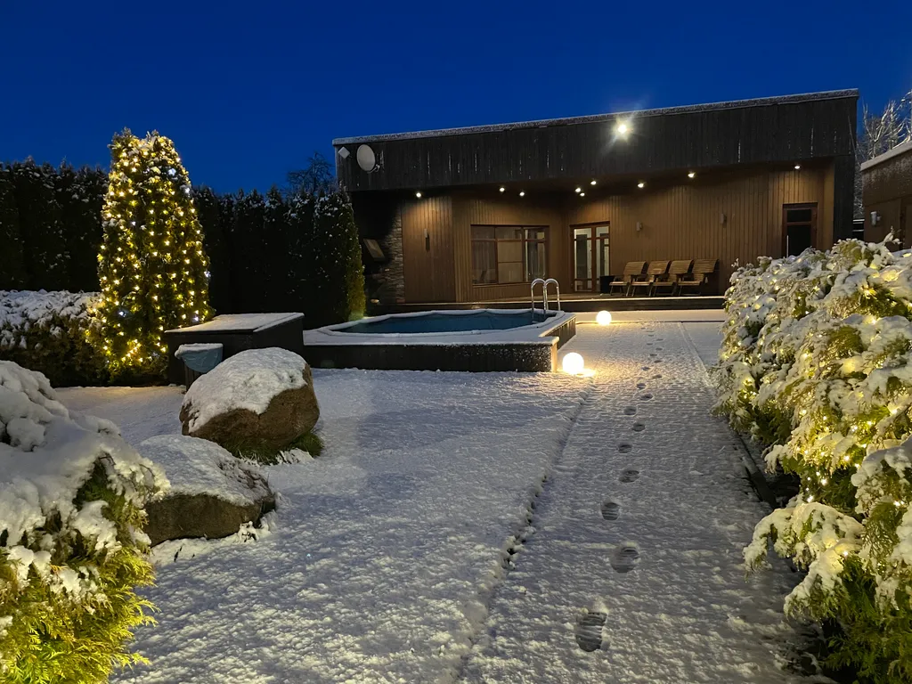 Гостевой дом с бассейном и баней