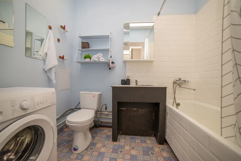 Евродвухкомнатная квартира на Чкалова 18 для 4 гостей