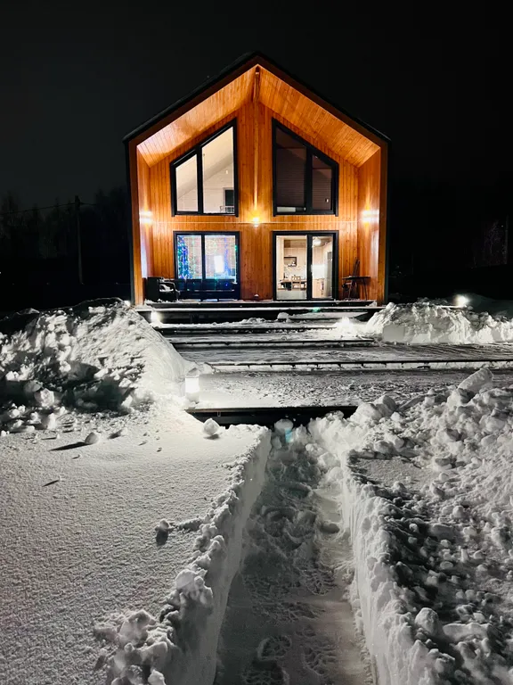 Барнхаус с баней в Раменском районе