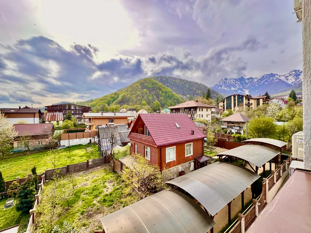 #19 Уютные апартаменты с видом на гору Ачишхо