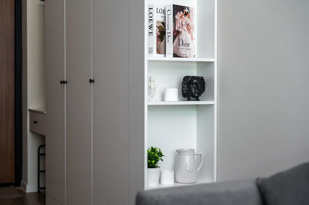 Студия с красивым видом на лесопарк