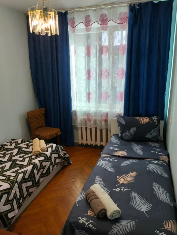 Просторная трехкомнатная квартира (7 гостей 6 спальных мест)