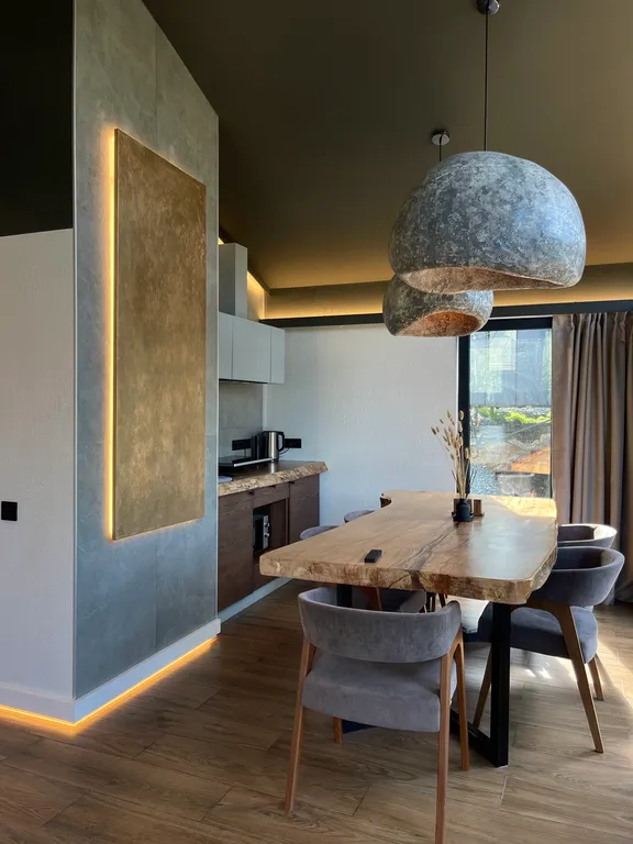 Дом SILVER с чаном на террасе