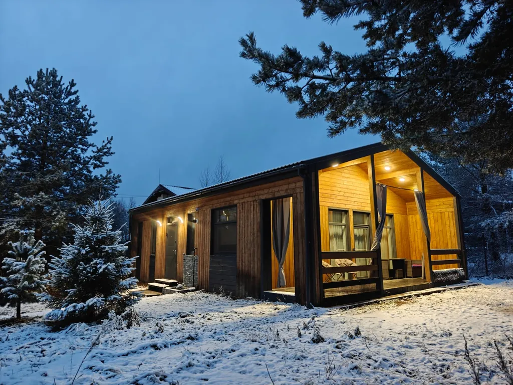 Коттедж Уютный барнхаус с видом на лес — аренда посуточно в Всеволожск