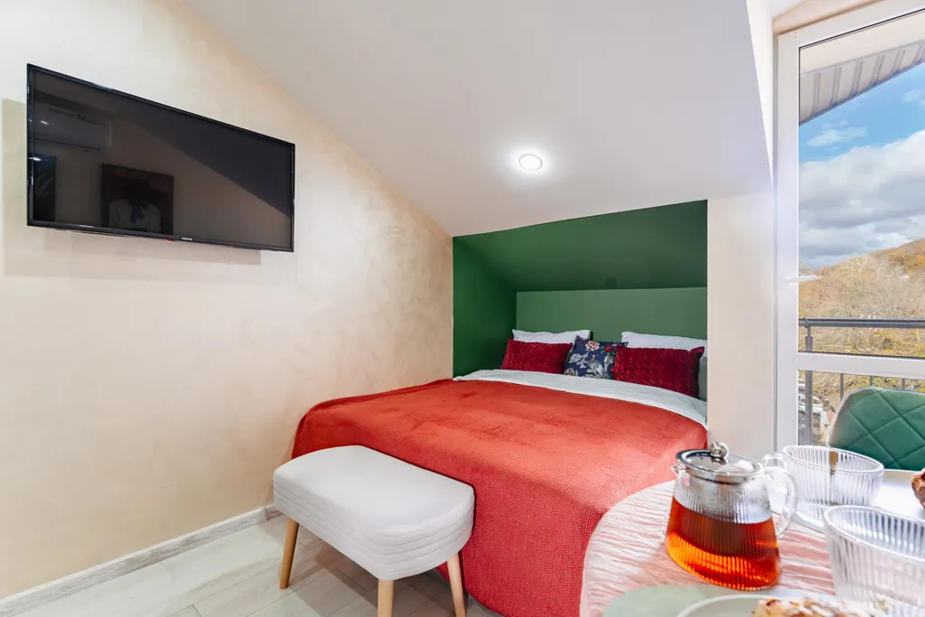 Студия Мацеста Грин с сауной и теплым бассейном