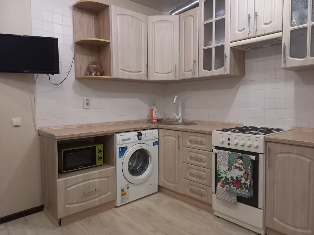 Просторная однокомнатная квартира в новом доме