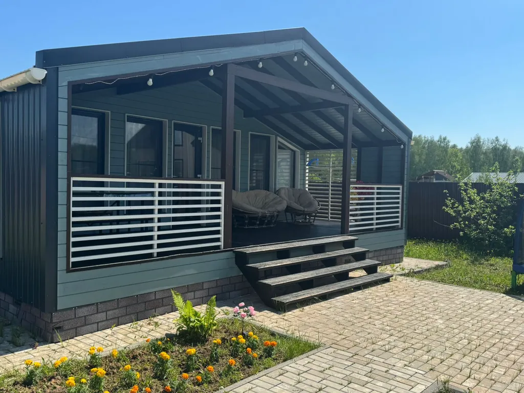 Уютный дом на базе отдыха глэмпинге "Салтыковские бани - Мир пара"