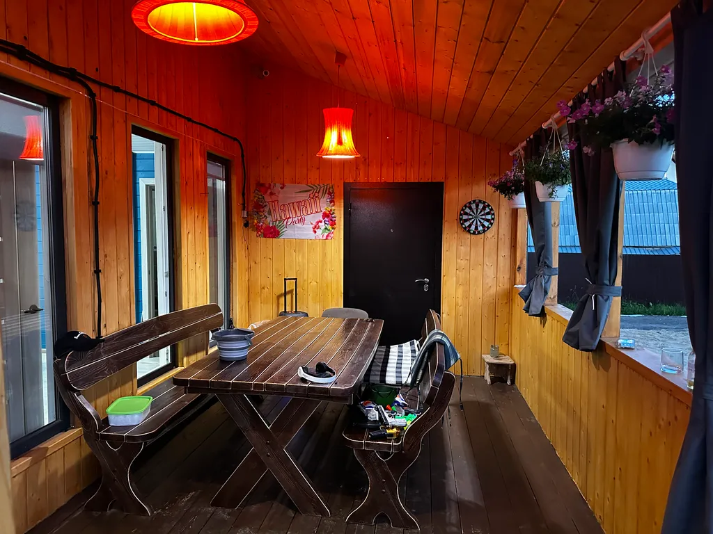 Коттедж с видом на Горьковское море