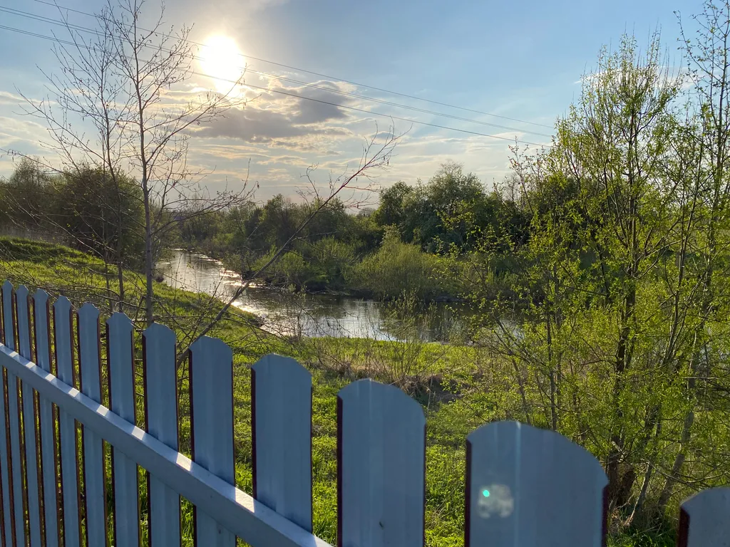 Дом у речки для семейного отдыха