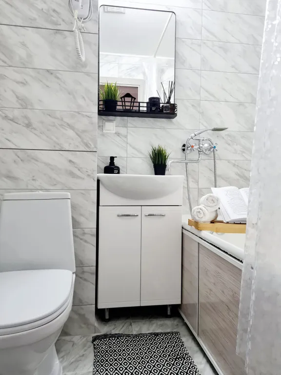 Квартира с камином в центре города