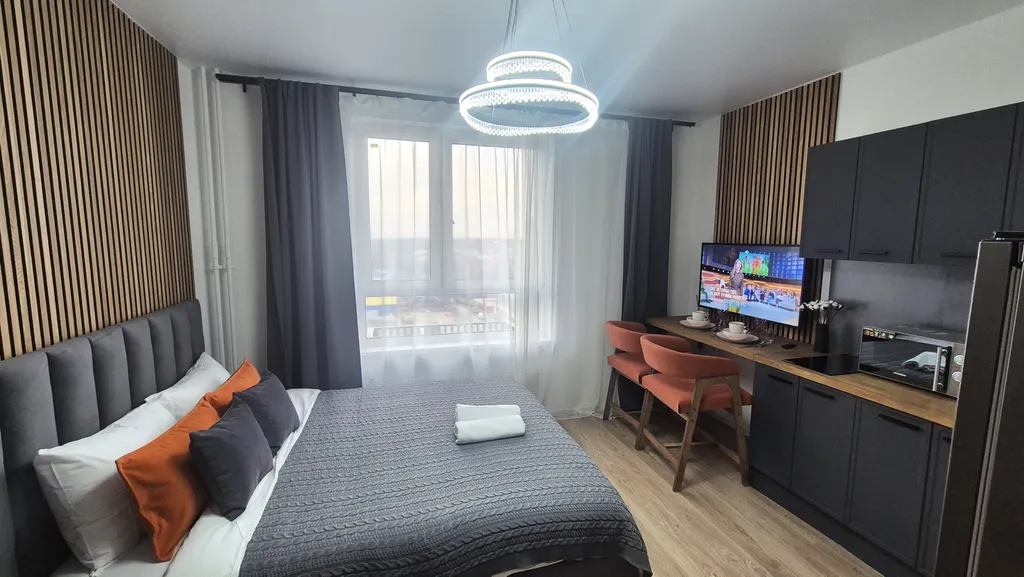 Квартира Стильные апартаменты на Стрелковом переулке — аренда посуточно в Мытищи