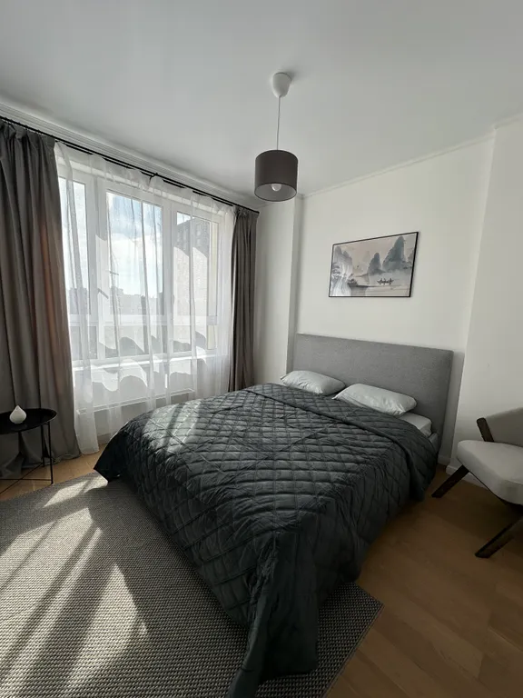 Современная 2-комнатная квартира у метро Потапово