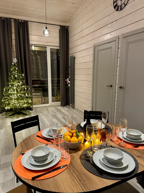 Коттедж вблизи Игоры с банным чаном