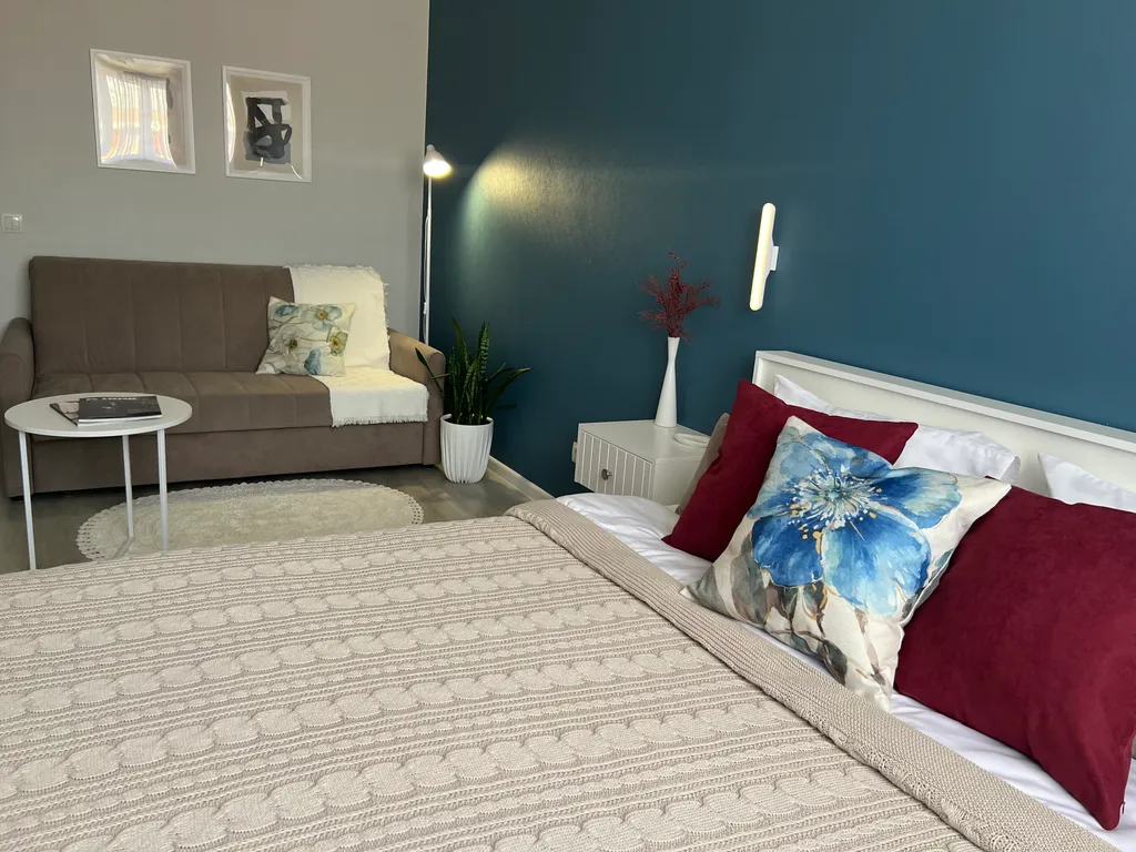 Квартира Современная однокомнатная квартира для любителей чистоты и комфорта — Краснодар