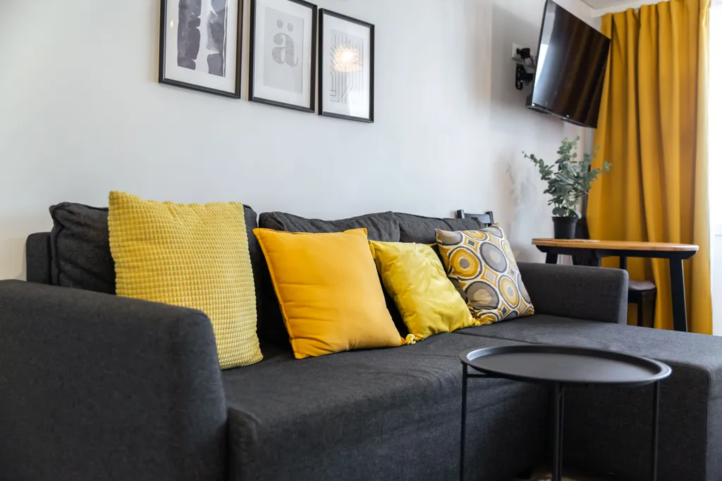 Стильная студия с видом на вулканы