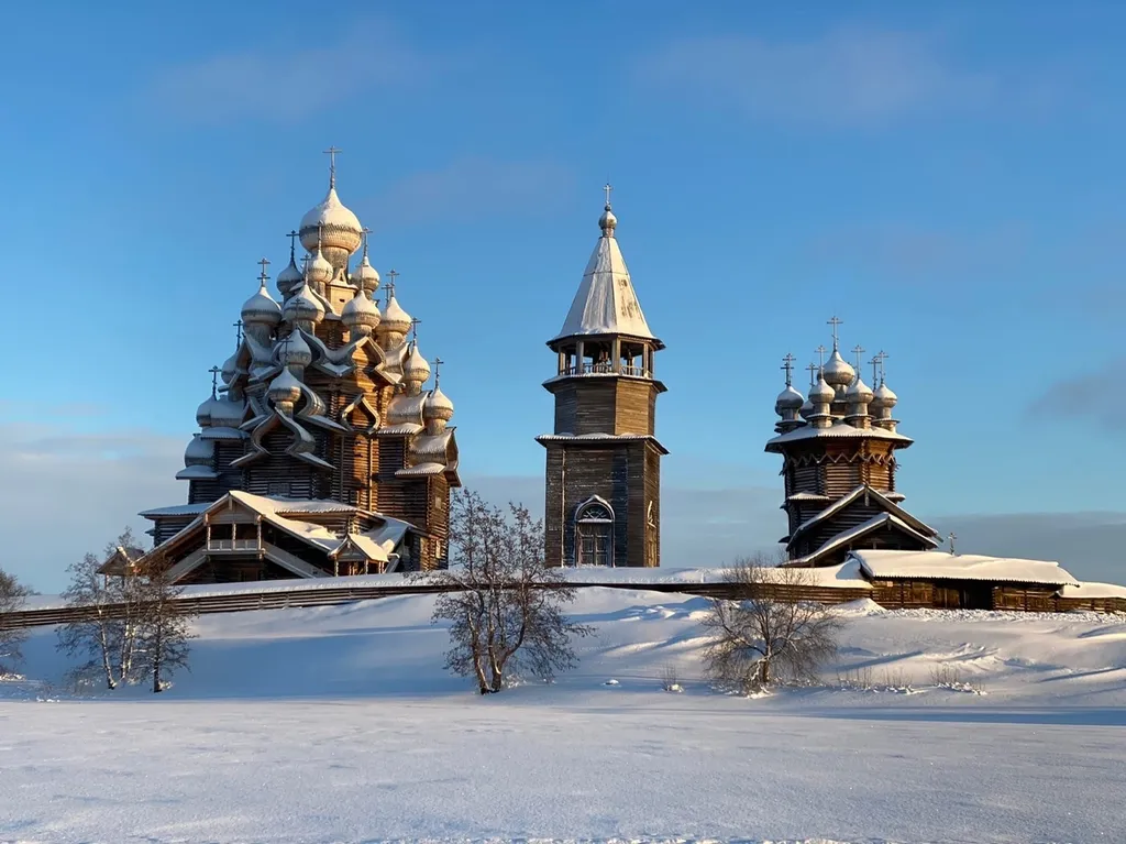 Коттедж Дом в Заонежье с видом на озеро — Великая Губа
