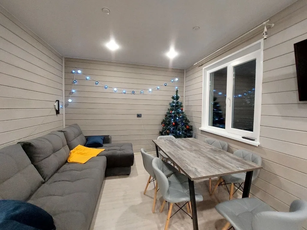 Сканди - новый коттедж с сауной и 5 спальнями