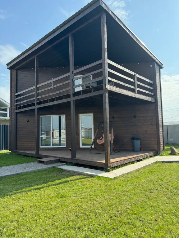 Коттедж Уютный домик с баней и купелью вблизи от города — Иннолово