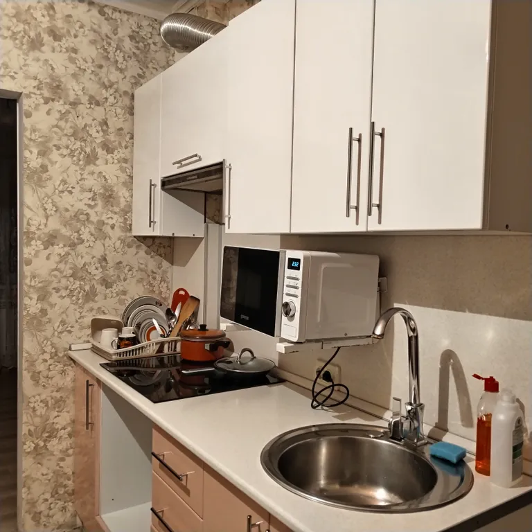 Уютная квартира-студия в спальном микрорайоне