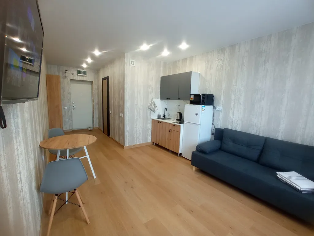 Квартира Новая студия в 10 минутах от центра — аренда посуточно в Новосибирск