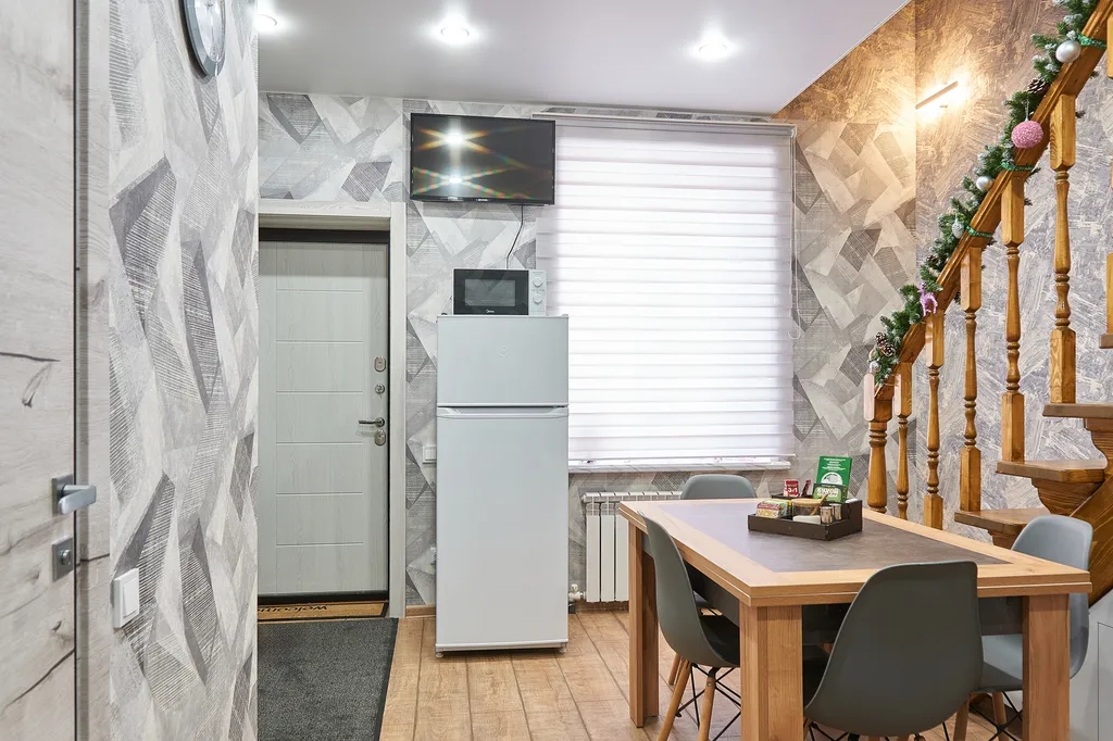 Апартаменты двухуровневые двухкомнатные с кухней (апарт 3)